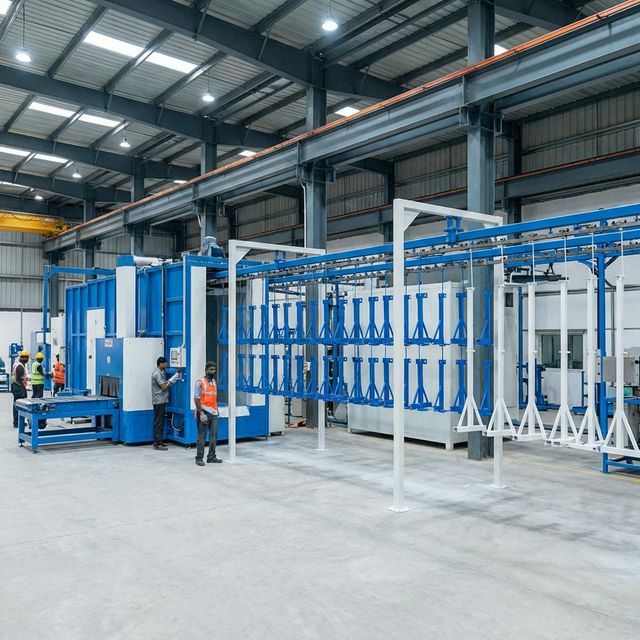 HPMP Manufacturers Pvt Ltd production floor at IDA Medchal, Hyderabad